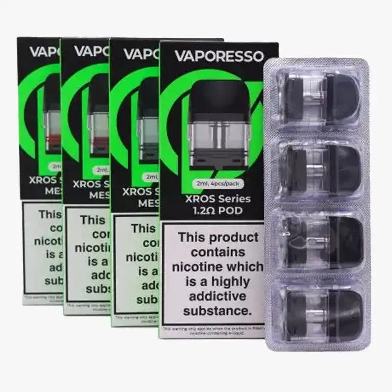 Vaporesso XROS Replacement Pods (Pack of 4) - Vapours Deal Ltd