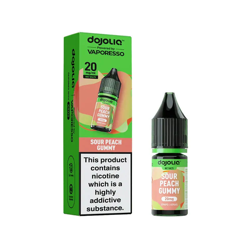 Vaporesso Dojo Liq Sour Peach Gummy Nic Salt Vape Juice
