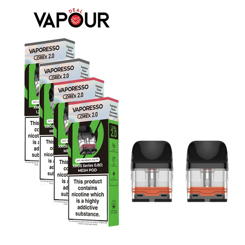 Vaporesso Xros Corex 2.0 Replacement Pods - Vapour Deal LTD