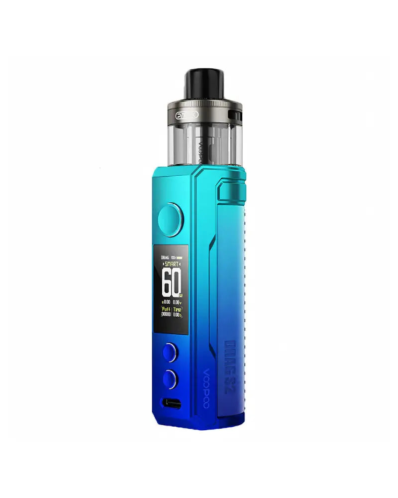 VooPoo Drag S2 60W Pod 2500mAh Vape Kit Sky Blue