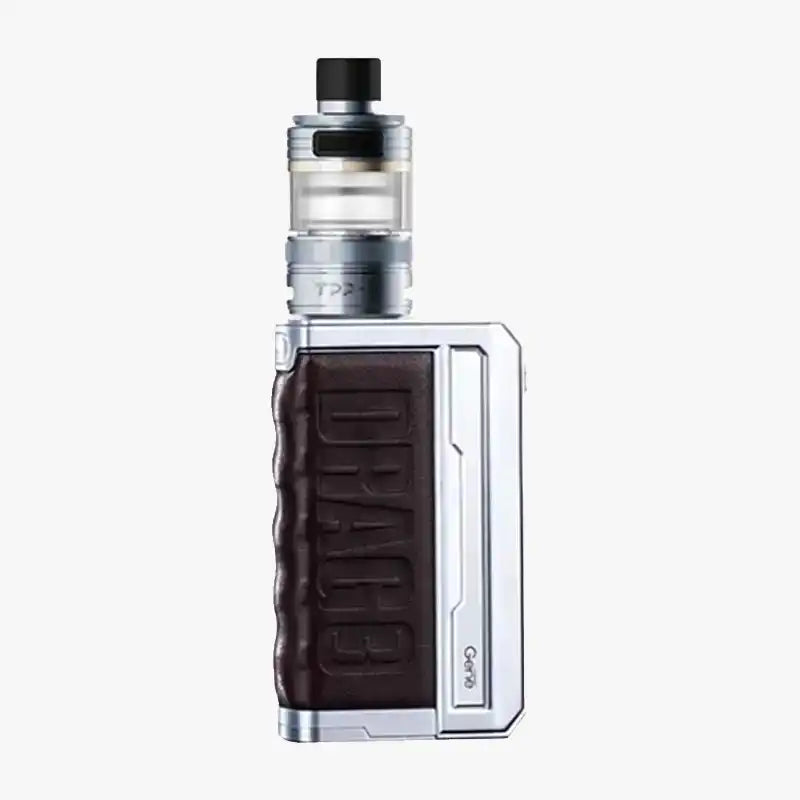 Voopoo-Drag-3-TPP-X-Version-Kit-Silver-Coffee-Brown