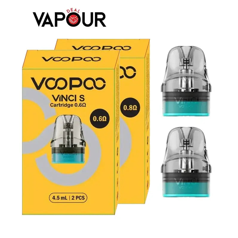 Voopoo Vinci S Replacement Pods - Vapour Deal