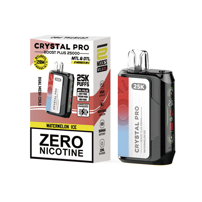 Crystal Pro Boost Plus 25000 Puffs Disposable Vape