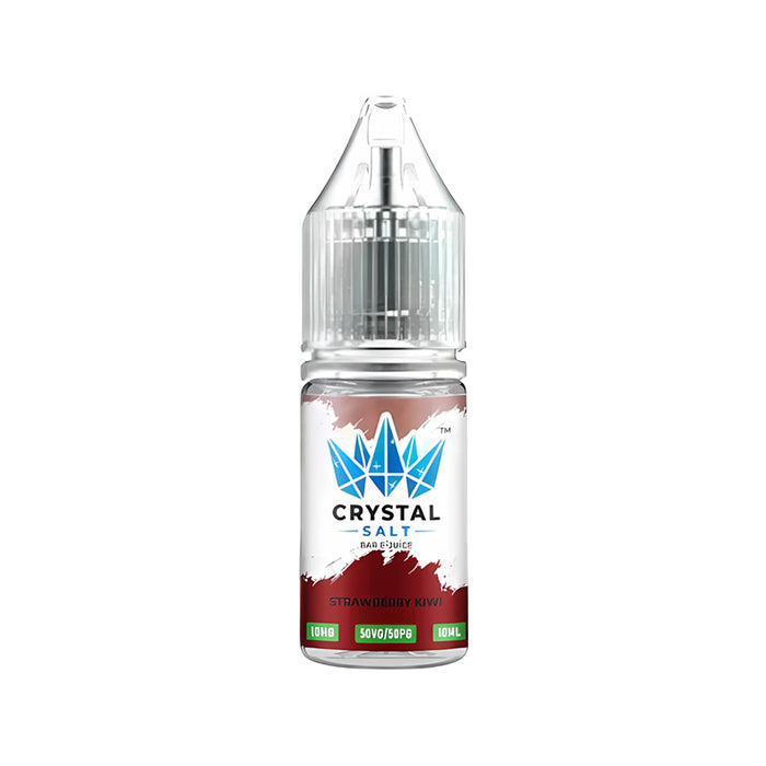 WGA Crystal Strawberry Kiwi Saltnic Vape Juice - 10 Pack