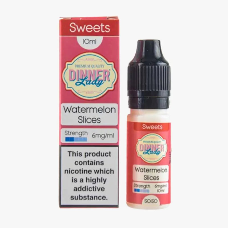 Watermelon Slices 50/50 E-Liquid by Dinner Lady