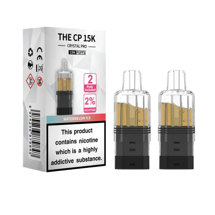 Watermelon Ice Crystal Pro CP 15K Prefilled Pod + Refill Container