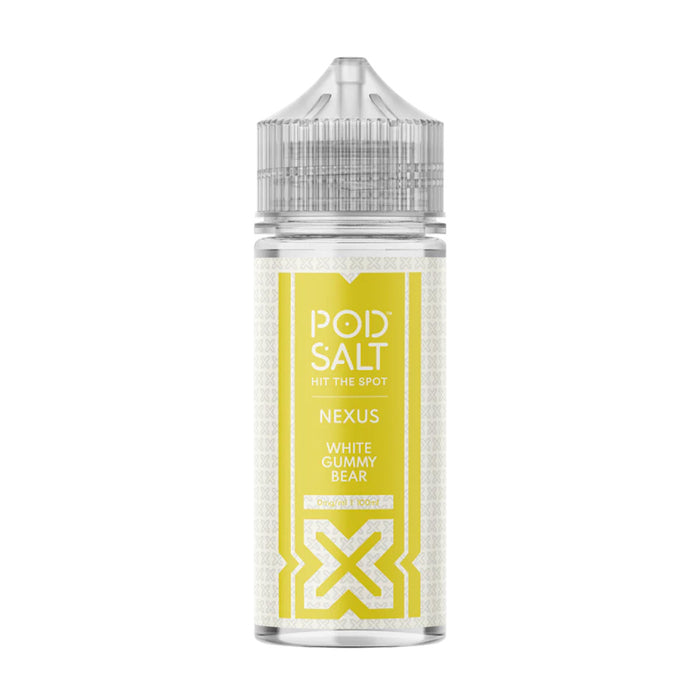 White Gummy Bear 100ml Vape Juice By Pod Salt Nexus