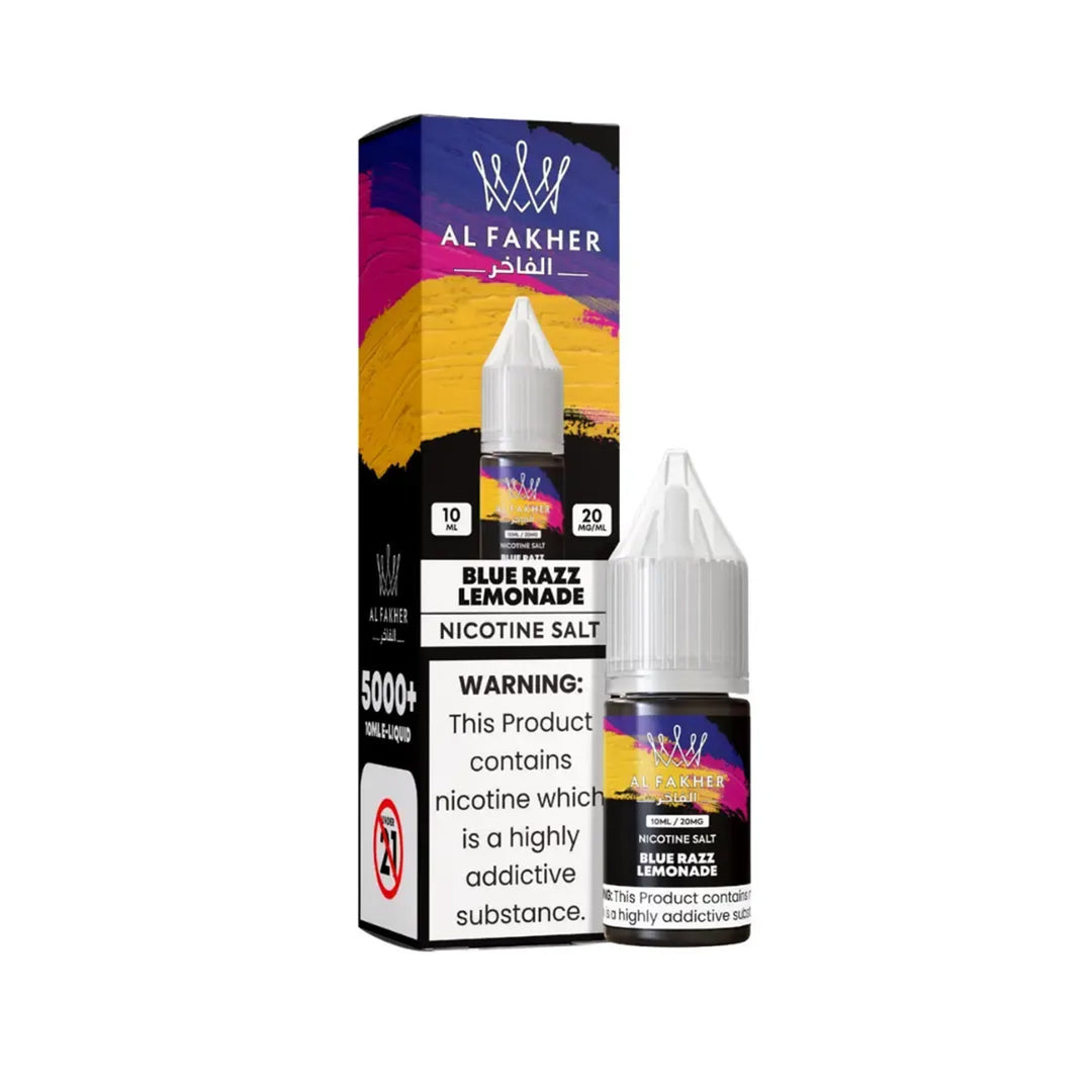 Al Fakher Blue Razz Lemonade Nic Salt Vape Juice