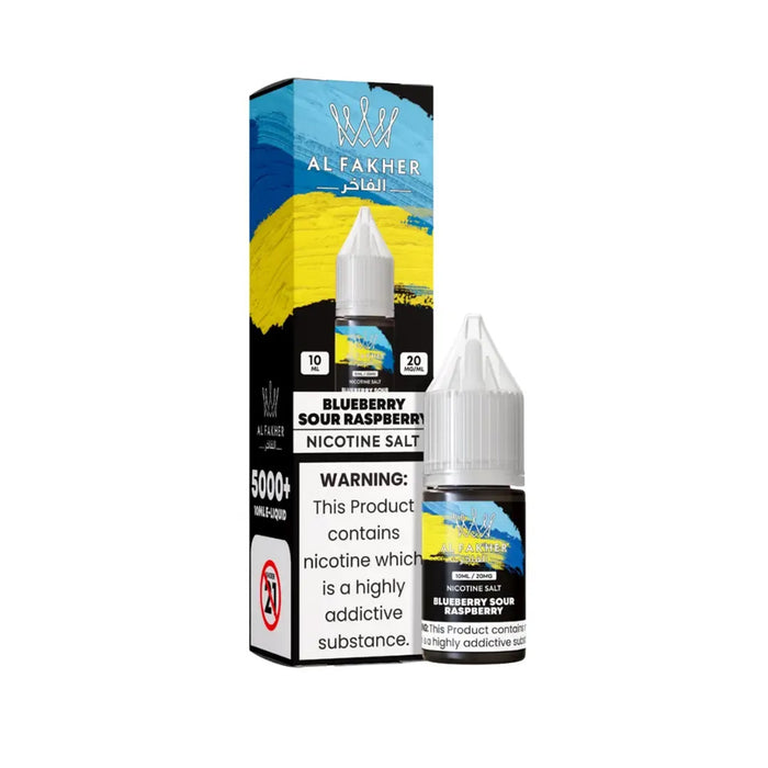 Al Fakher Blue Sour Raspberry Nic Salt Vape Juice