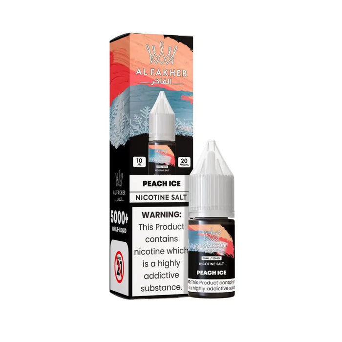 Al Fakher Peach Ice Nic Salt Vape Juice