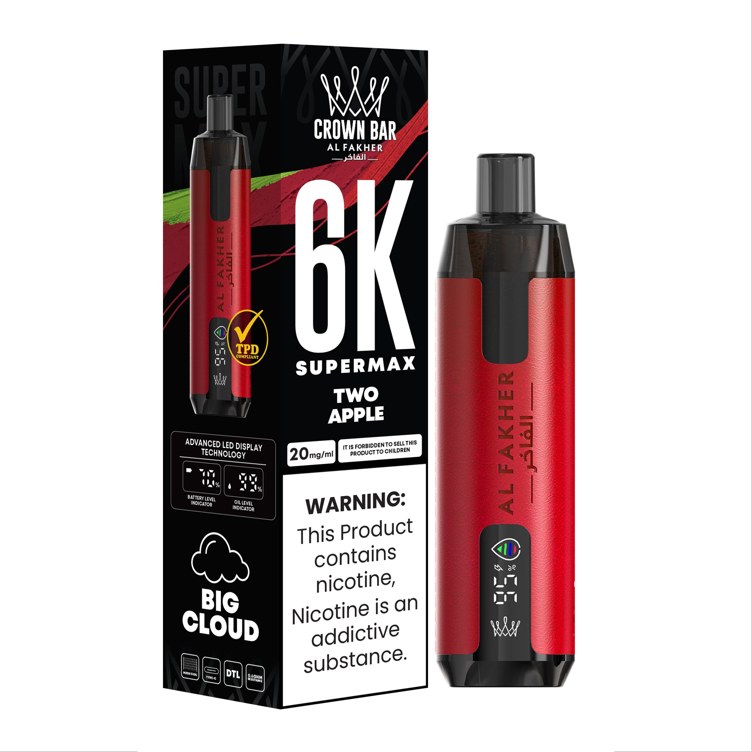 Al Fakher AF6000 Disposable Vape