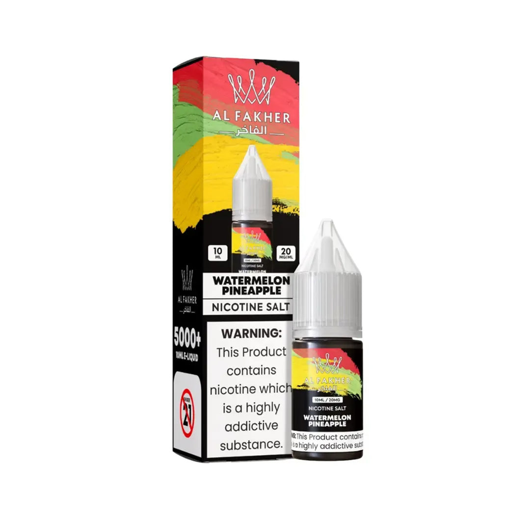 Al Fakher Watermelon Pineapple Nic Salt Vape Juice