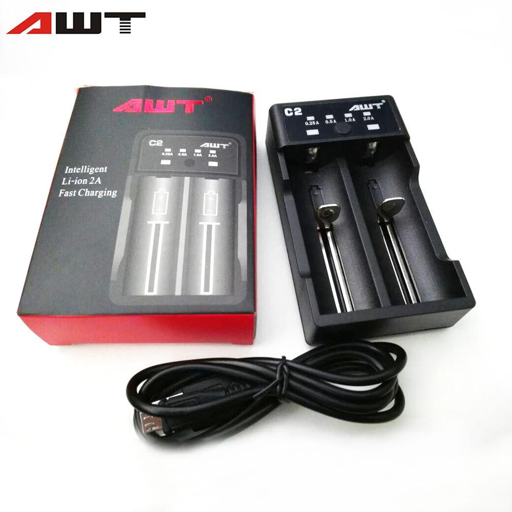 AWT C2-2A Intelligent Battery Charger - Vapours Deal Ltd