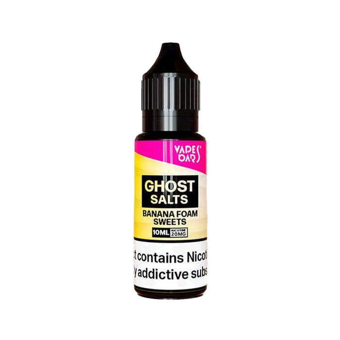 Vapes Bars Ghost Salts Banana Foam Sweets Nic Salt Vape Juice