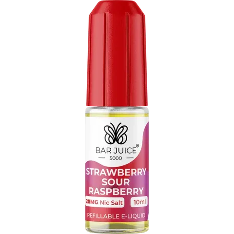 Bar Juice 5000 Strawberry Sour Raspberry Nic Salt Vape Juice