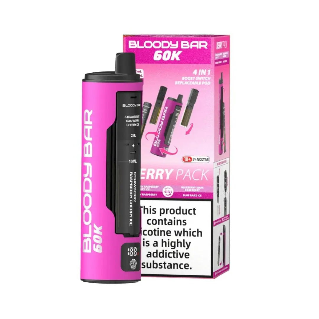 Bloody Bar 60K 4-in-1 Prefilled Pod Kit