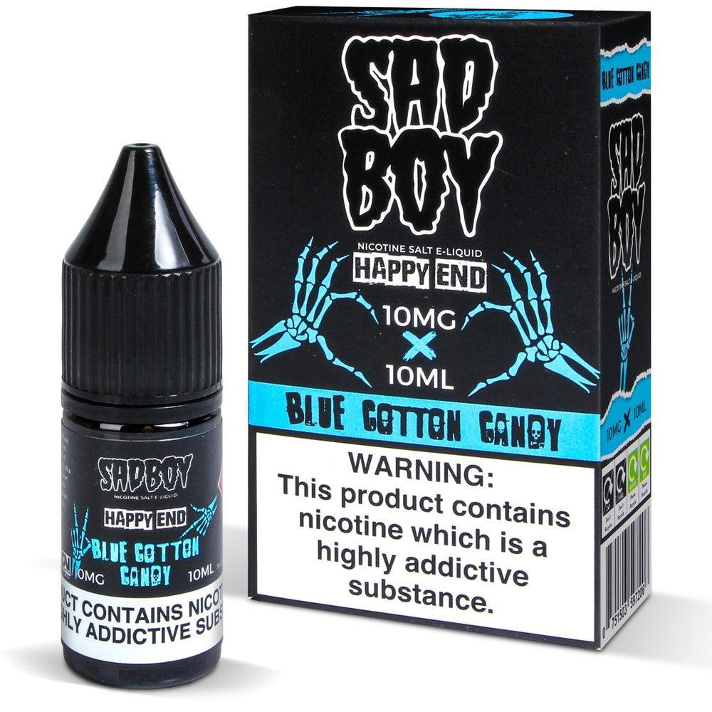 Sadboy Blue cotton Candy Nic Salt Vape Juice - Vapours Deal Ltd