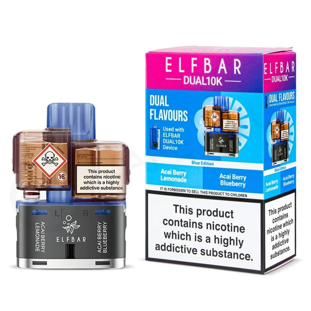 ELFBAR Dual 10K Prefilled Vape Pods