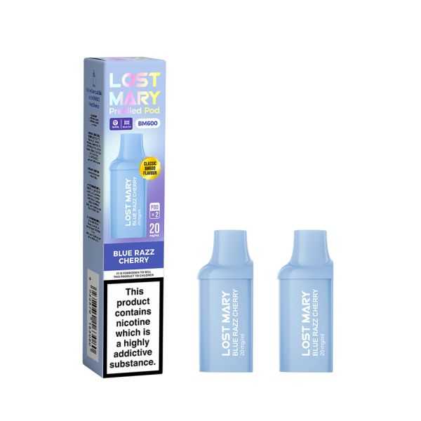 Lost Mary BM600 Prefilled Pods | 2 Pack | Any 5 for 17 Lost Mary BM600 Prefilled Pods | 2 Pack | Any 5 for 17