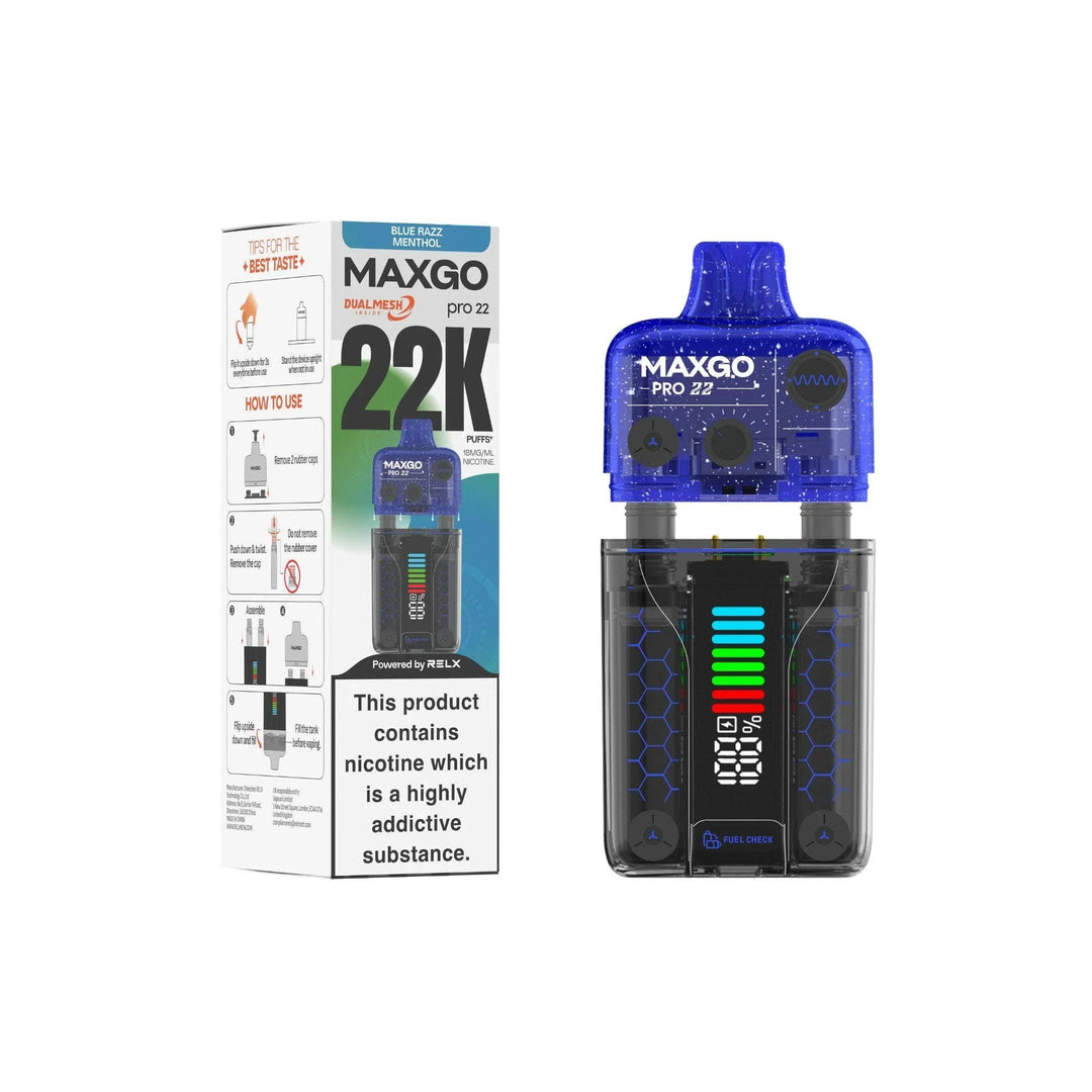 Relx MaxGo Pro 22000 Puff Disposable Vape