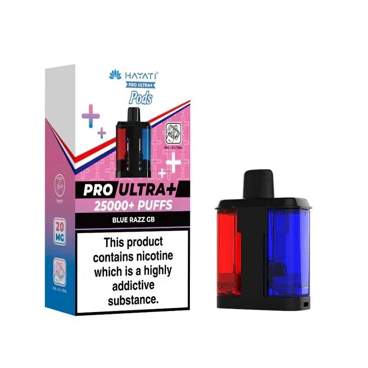 Hayati Pro Ultra Plus 25K Prefilled Pods