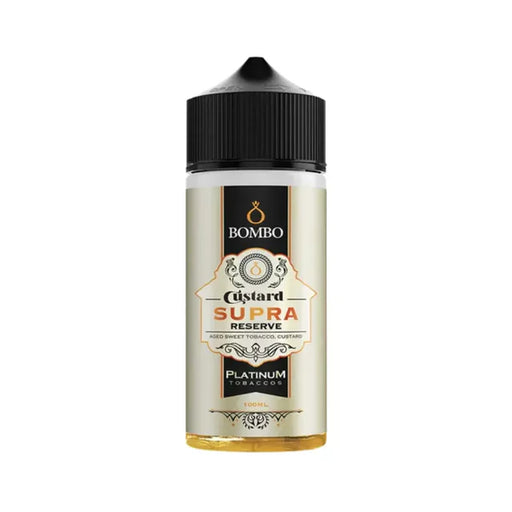 Bombo Custard Supra Reserve 100ml E-Liquid Shortfill