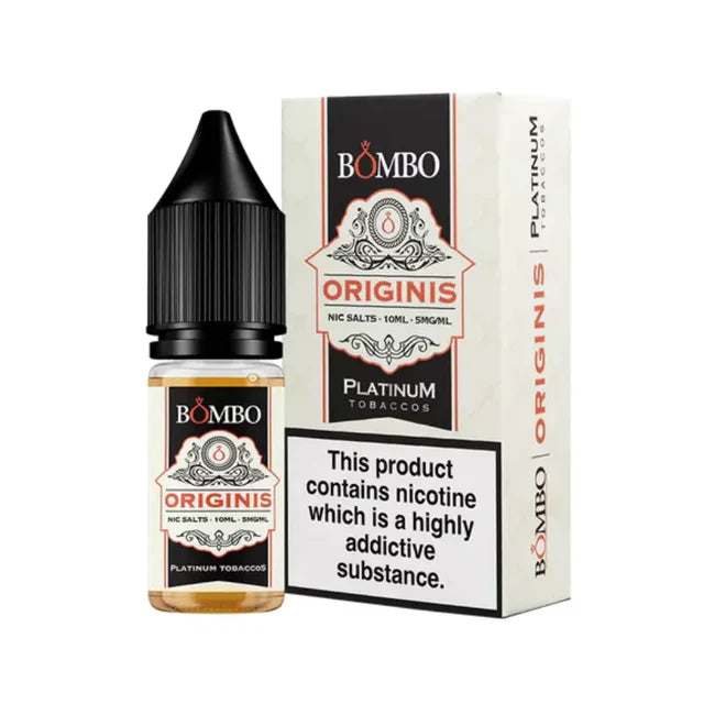 Bombo Platinum Tobacco Originis Nic Salt