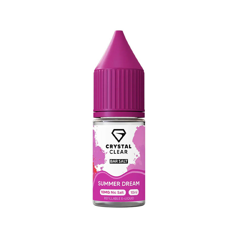 Crystal Clear Bar Salts Summer Dream Nic Salt Vape Juice