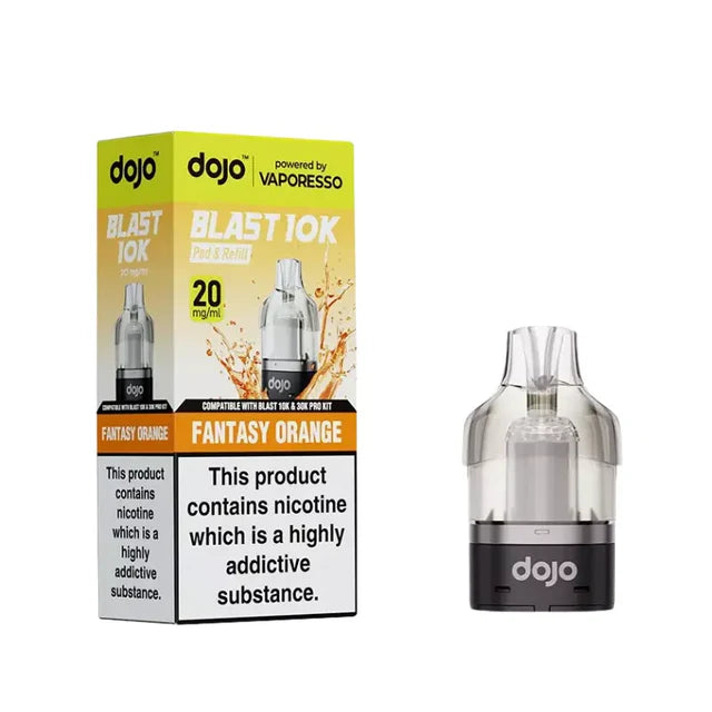 Vaporesso Dojo Blast 10K Prefilled Pods fantasy orange