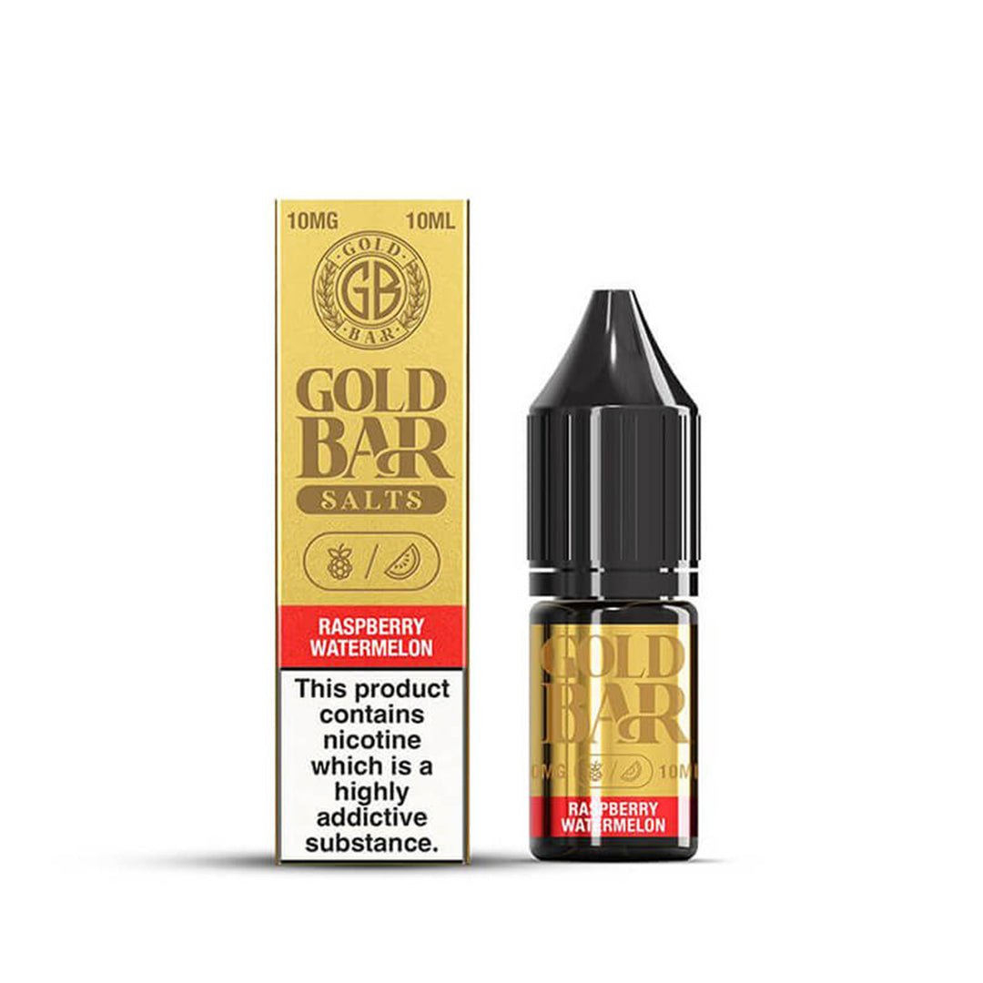 Gold Bar Raspberry Watermelon Nic Salt vape Juice