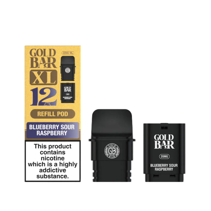 Gold Bar XL Prefilled Pods - Vapour Deal Ltd