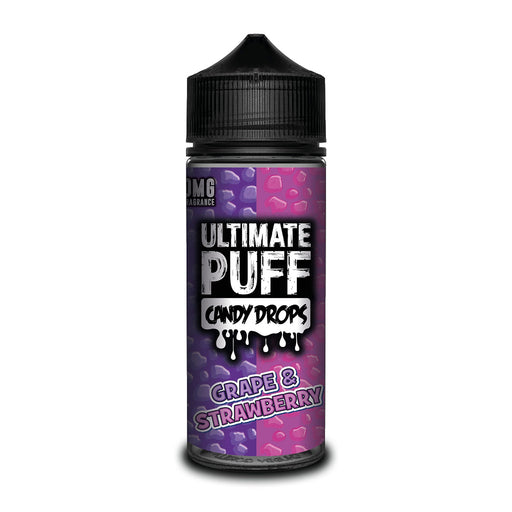 Ultimate Puff Candy Drops Grape & Strawberry 100ml Shortfill E-Liquid