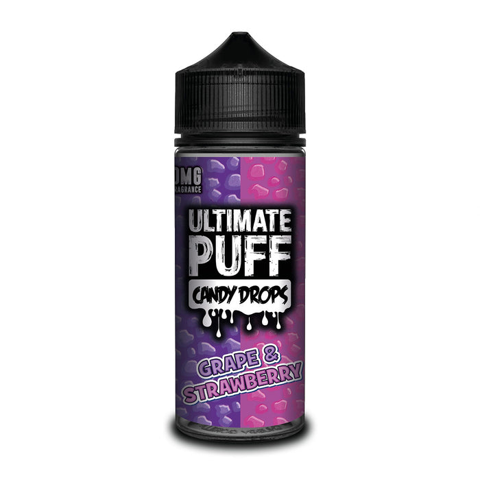 Ultimate Puff Candy Drops Grape & Strawberry 100ml Shortfill E-Liquid