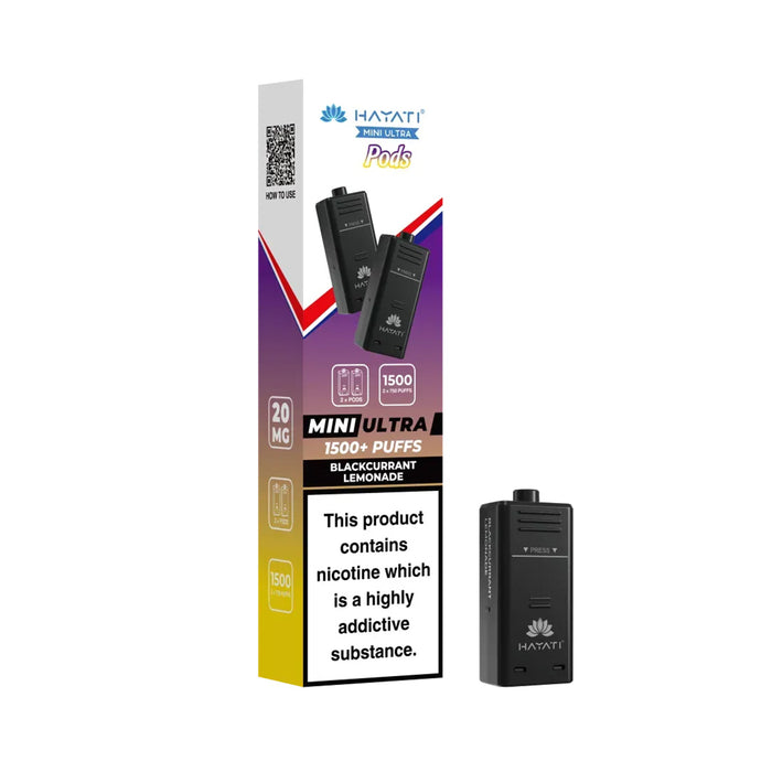 Hayati Mini Ultra 1500 Prefilled Pods