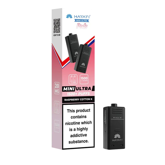 Hayati Mini Ultra 1500 Prefilled Pods