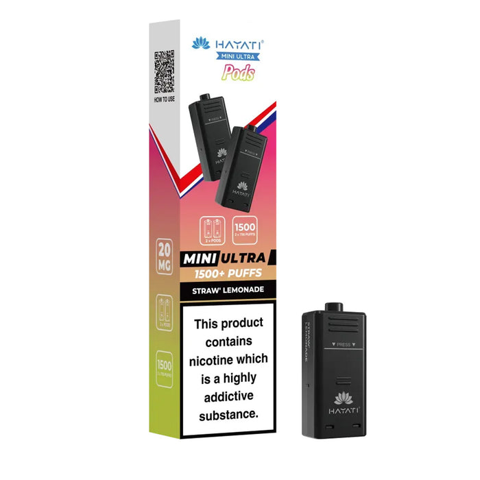 Hayati Mini Ultra 1500 Prefilled Pods