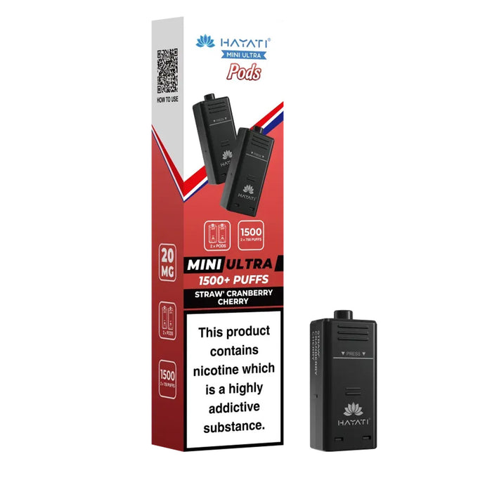 Hayati Mini Ultra 1500 Prefilled Pods