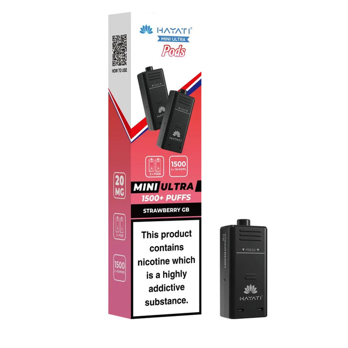 Hayati Mini Ultra 1500 Prefilled Pods