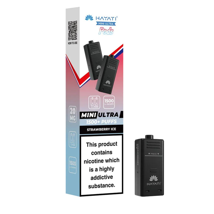 Hayati Mini Ultra 1500 Prefilled Pods