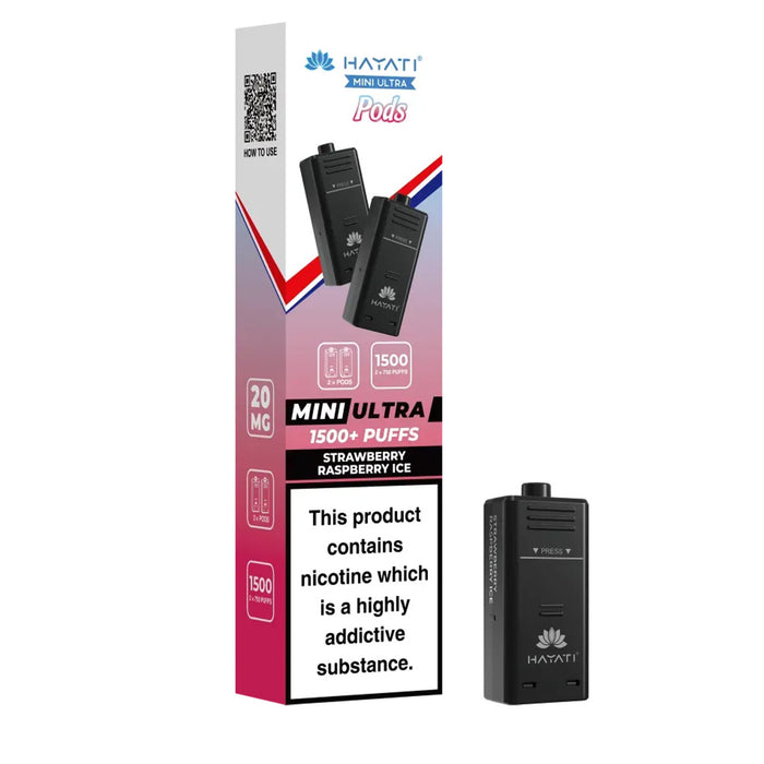 Hayati Mini Ultra 1500 Prefilled Pods