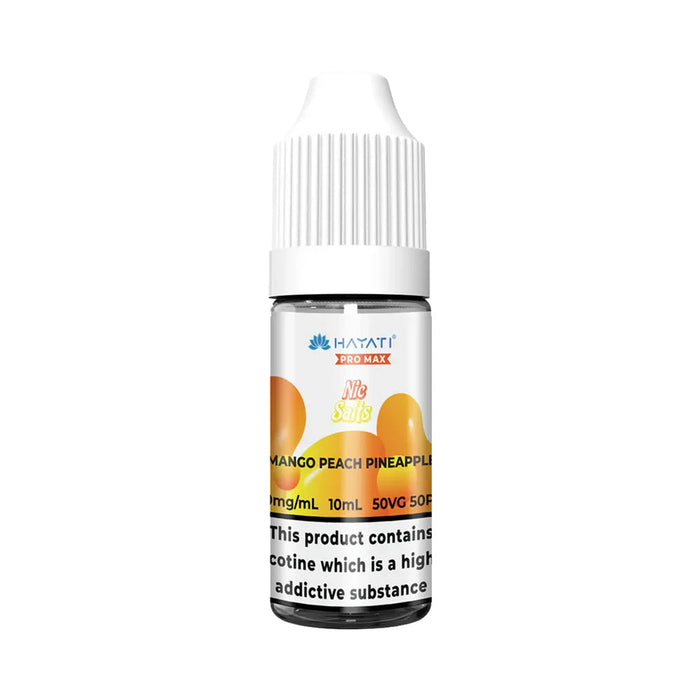 Hayati Pro Max Mango Peach Pineapple Saltnic Vape Juice