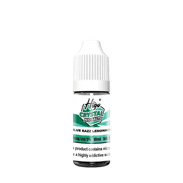 Higo crystal Blue Razz Lemonade Nic Salt Vape Juice