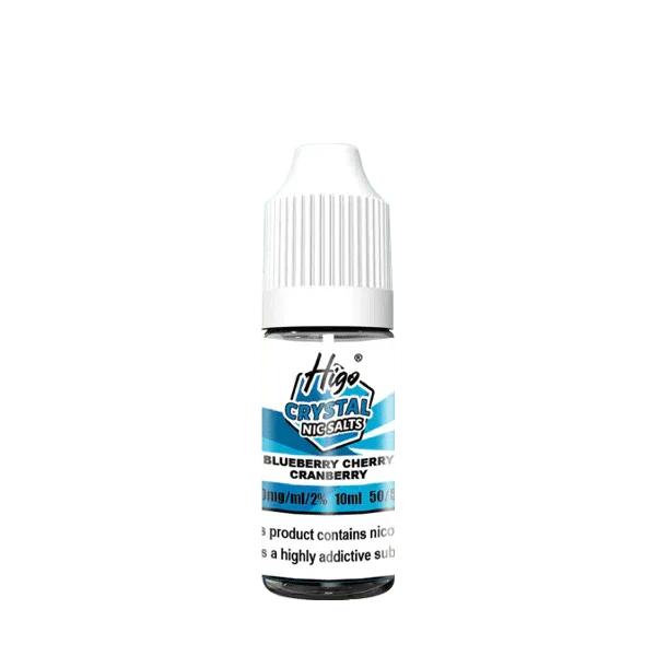 Higo crystal Blueberry cherry Cranberry Nic Salt Vape Juice