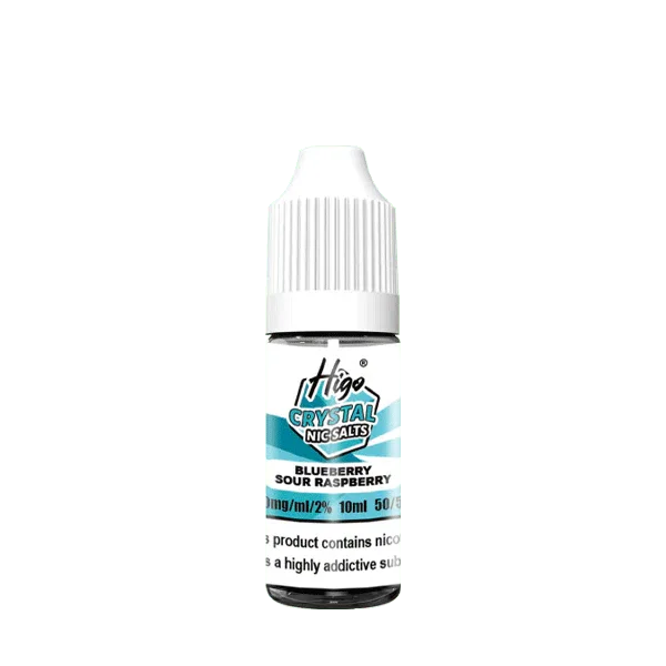 Higo crystal Blueberry Sour Raspberry Nic Salt Vape Juice