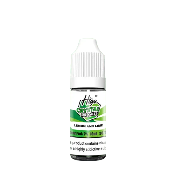 Higo crystal Lemon and Lime Nic Salt Vape Juice