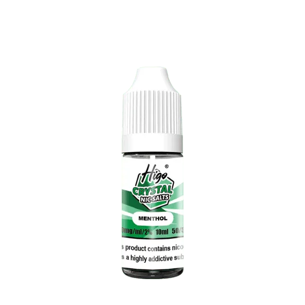 Higo crystal Menthol Nic Salt Vape Juice
