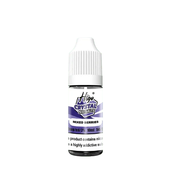 Higo crystal Mixed Berries Nic Salt Vape Juice