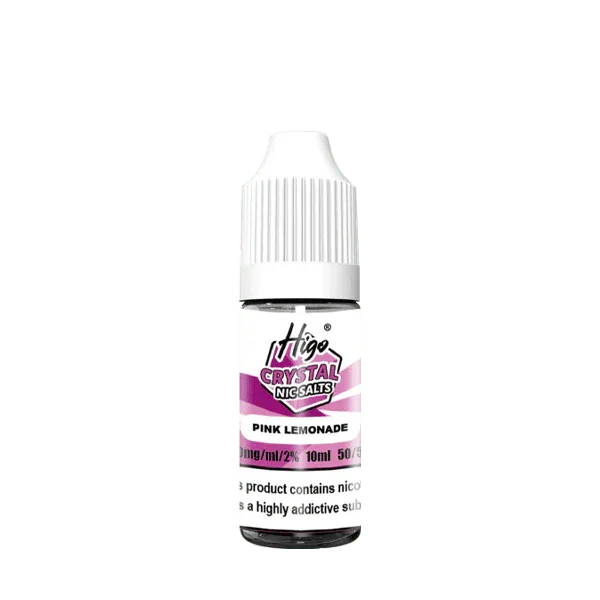 Higo crystal Pink Lemonade Nic Salt Vape Juice