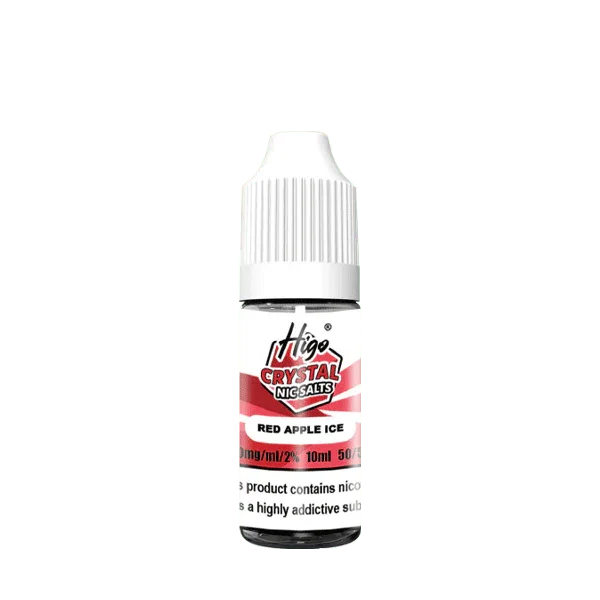 Higo crystal Red Apple Ice Nic Salt Vape Juice