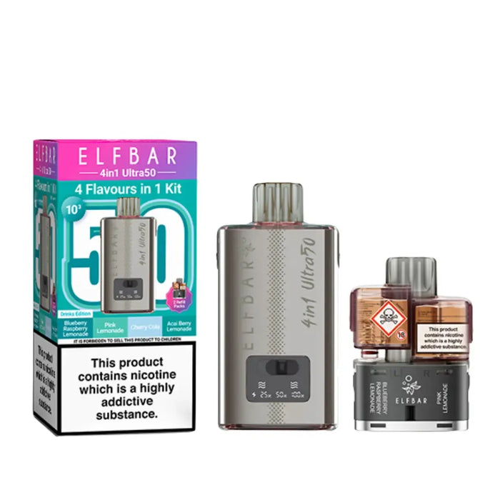 Elf Bar 4-in-1 Ultra 50 Pod Kit